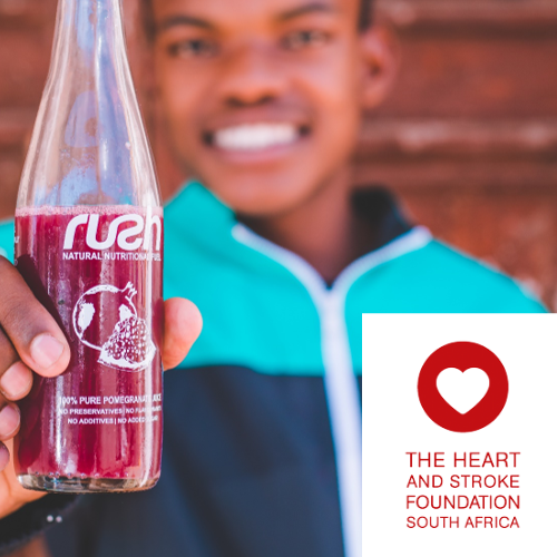 Rush Nutrition endorsed by the Heart and Stroke Foundation of South Africa